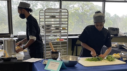 Duval County students excel during 'Cooking with Champions' food competition