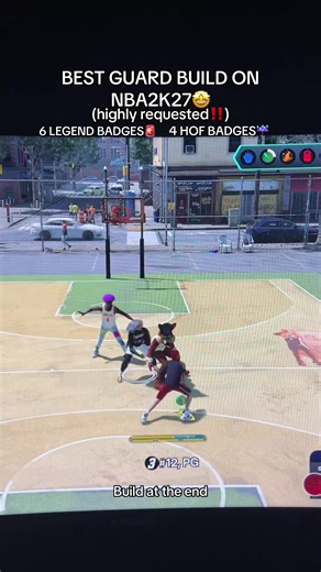 Best Guard Build NBA2K27 — Ultimate 6 Legend / 4 HOF Badges