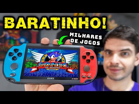 I bought a CHEAP Portable Video Game from Shopee with 10,000 Games!