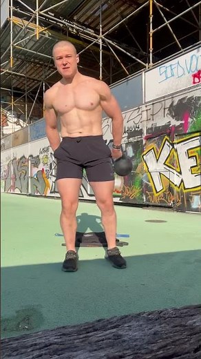 300 Spartan Kettlebell Challenge - 1: Around the Body Pass #kettlebell