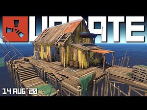 First look at new boat shop, electric searchlights | Rust Update 14th August 2020