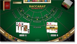 Mini Baccarat Drawing Rules