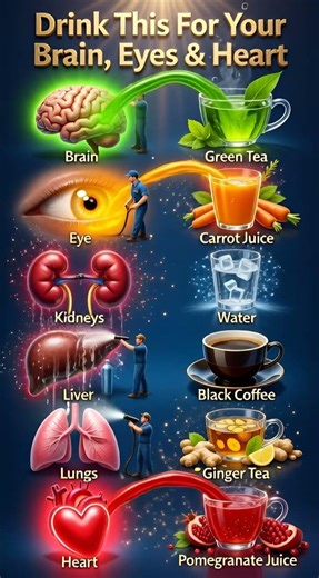 Drink This For Your Brain, Eyes & Heart
