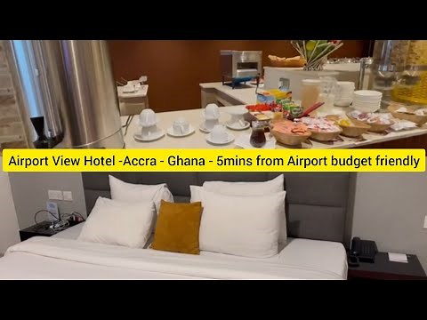 Airport View Hotel in Accra - Ghana. 5 mins from the airport. Free pickup