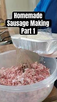 Sausage Making - Part 1: The Essential Ingredients #sausages #homecookingchannel #irishbreakfast