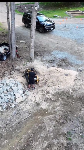 How to remove a GIANT Stump! #remodel #Construction #RealEstate #building #entrepreneur #tools #interiorDesign #diy | WINNI