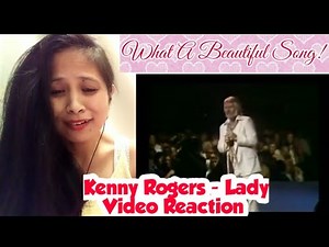 FIRST TIME REACTING TO KENNY ROGERS - LADY (VIDEO REACTION)