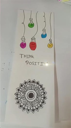 Paper Mandala Bookmark Idea | Easy Handmade Bookmark DIY ✨