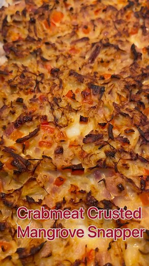 20K views · 481 reactions | Crabmeat covered Mangrove Snapper  #catchcleancook #homecook #crabmeat | Reed_thefishmonger | Facebook