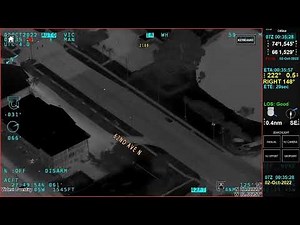 Pinellas Sheriff Helicopter footage of fatal crash