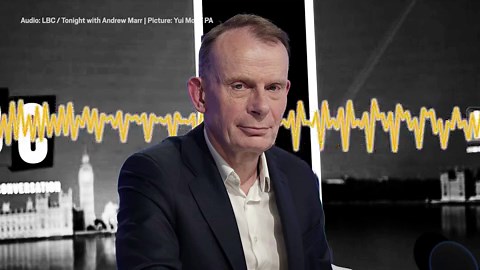 Listeners concerned for Andrew Marr as he seems to sob and panic through LBC broadcast