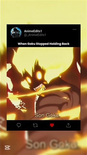 Goku Lost Control...And Became A Beast