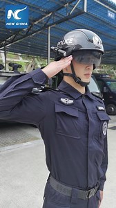90K views · 3.4K reactions | Smart & efficient! A helmet that can detect body temperatures helps police officers battle #coronavirus in Shenzhen, China. #COVID19 | China Xinhua News | Facebook