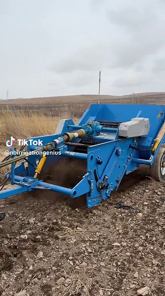Efficient Stone Picker with 250-300mm Digging Depth