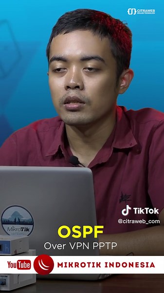 Saksikan penjelasan serta tutorial tentang cara melakukan Routing dinamis pada jaringan PPTP MikroTik dalam video tutorial selengkapnya melalui Youtube Channel Mikrotik Indonesia (Citraweb) 📺 https://www.youtube.com/watch?v=rkOxtoeSR0Y #OSPF #DynamicRouting #PPTP #MikroTik #Citraweb