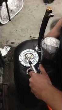 Early Ford Bronco Fuel Tank Sending Unit Install by TOMS OFFROAD