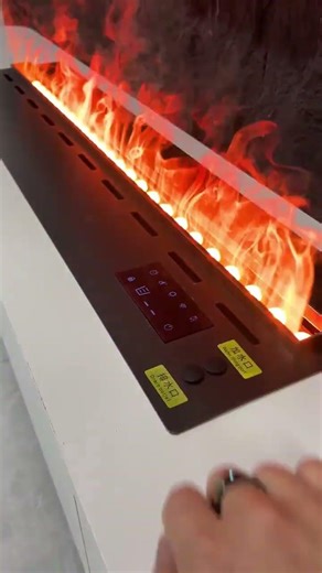 🔬 PRECISION ENGINEERING: THE ULTRA-FINE 3D WATER MIST SYSTEM. #3dfireplace #fireplace #home