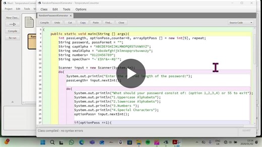 Java Random Password Generator with User Input | Sharon Galela posted on the topic | LinkedIn
