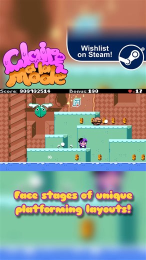 Ready, set, bake! Try our nostalgic arcade platformer you can enjoy solo or with a friend! Wishlist on Steam here: https://store.steampowered.com/app/2292860/ | Colorgrave