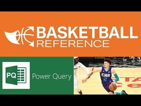 Microsoft Excel Training: Scraping NBA player data from Basketball-Reference with Power Query (1)