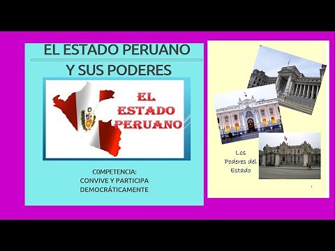 El estado peruano y sus poderes