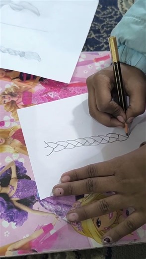 Long Choti Kaise Banae#trending #diy