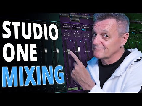 How I MIX in Studio One