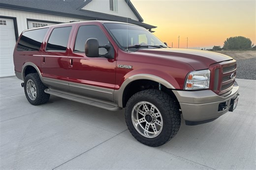 No Reserve: 2005 Ford Excursion Eddie Bauer Power Stroke 4x4