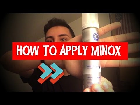 How to Apply Minoxidil Foam to your Beard | Tutorial | Minoxidil Monday