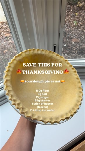 Macey Merlak on Instagram: "it’s that time again… recipe!!! 👇🏼 RECIPE: - 160g flour - 3g salt - 15g sugar - 95g starter (active or discard) - 1 stick of butter (frozen) - 2-4 tbsp ice water METHOD: - Add dry ingredients and starter to a bowl. - Grate your frozen butter into the bowl. - Using a fork, gently begin to combine. After a gentle mix, pour the mixture onto a work surface. - Continue cutting the mixture together with a bench scraper. Then, use your hands to form the dough