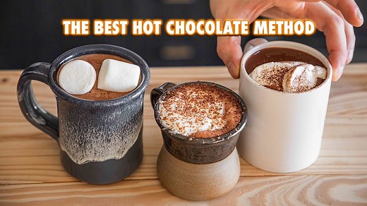 How to Make The Best Hot Chocolate Of All Time 4 ways | Chef Joshua Weissman