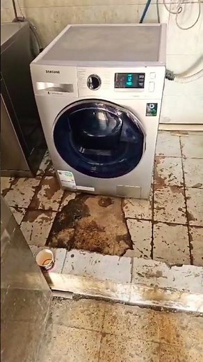 Unbalanced Samsung front load washing machine 🤦‍♂️