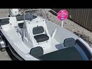 ALK2 Powerboats 22CRS in Nardo Gray with Bimini offered by Portside Marine