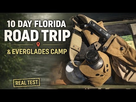 10 Day Florida Road Trip | Everglades Camp, Gear Testing, Hunting & Fishing Part 1