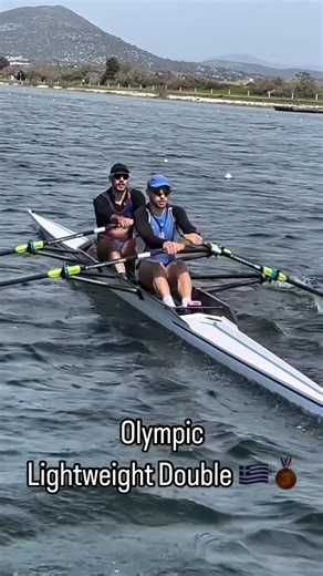 1.1K views · 43 reactions | Heavyweight power, double scull precision. Back together on the water, building speed stroke by stroke. credit: @petros_gkaidatzis and #rowing #doublescull #rowingtraining #olympicrooting #goldenoars | Golden Oars | Facebook