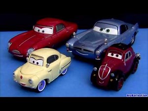 Disney Cars 2 Leland Turbo, Finn McMissile + Uncle Topolino & Mama Topolino 2 Packs Review