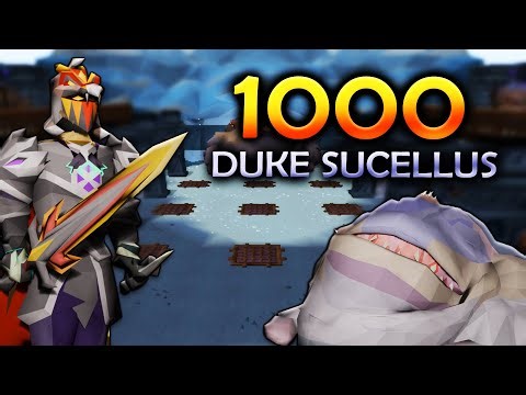 Loot From 1000 Duke Sucellus *I Got Extremely Lucky*