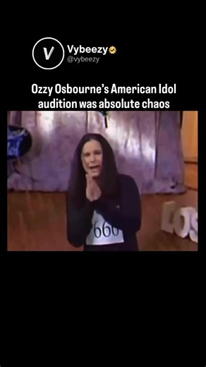 vybeezy on Instagram: "When rock legend Ozzy Osbourne stepped into the “American Idol” audition room, chaos and comedy collided. Instead of a typical contestant nervously singing for the judges, Ozzy unleashed his signature growl and unpredictable energy, leaving everyone unsure whether to laugh, applaud, or call security. It was pure entertainment—proof that no one can outshine the Prince of Darkness, even in a pop talent show setting."