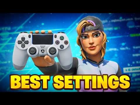 NEW BEST Controller SETTINGS + Sensitivity For Fortnite Chapter 7! (PS4/PS5/XBOX/PC)