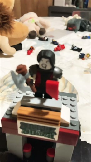 Butcher vanity in Lego🥩