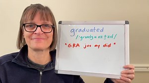 12K views · 1K reactions | How to pronounce graduated. | Speech Modification | Facebook