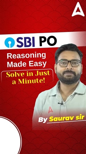 Adda247 on Instagram: "Stay ahead with these must-know reasoning concepts and questions! ✅ Don’t forget to follow @adda247 for more such content! 📚✨” . . . . . . . #reasoningtricks #bankingexams #competitiveexams #examstrategy #studyhacks #adda247 #seriesquestions #sbi #ibps #bankprep #explore #fyp Adda247, Bank Exams, Banking Preparation, Competitive Exams, Exam Hacks, IBPS, Reasoning Tricks, SBI, Series Questions, Study Hacks"