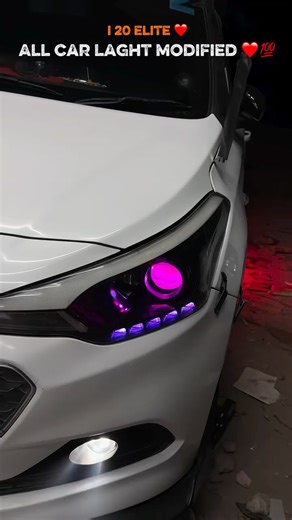 ANAS LIGHT SHOPE 😎😜 on Instagram: "i 20 elite light modified ❤️💯 #i20lovers❤❤️❤️❤️❤️❤️❤️❤️❤️❤️❤️❤️ #carlightmodification #carlightmodification #i20lovers❤ #instagramreels"
