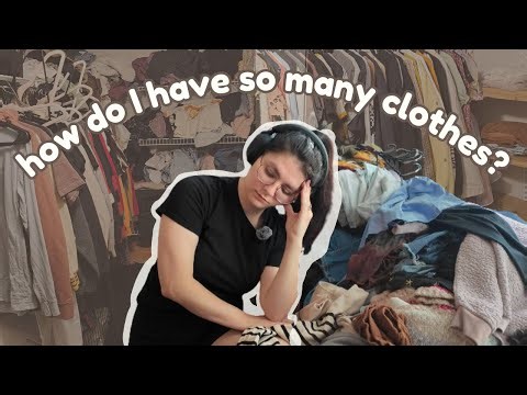 Closet Cleanout ⁺₊ Trying-on & Decluttering all my Clothes!
