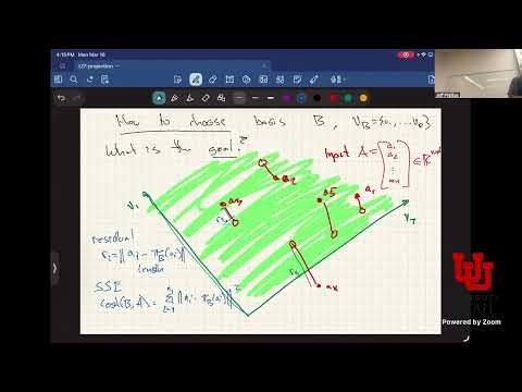 UofU Foundations of Data Analysis | Spring 2026 | L17: Projections