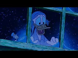 MIckey's Christmas Carol - The Ghost of Christmas Past Jiminy Cricket Sky