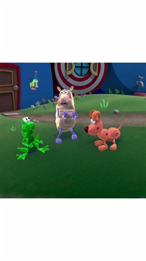 Wake up Sheep! #tired #frog #wordworld