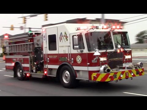 Ocean City Fire Department Paramedic Engine 1 Responding 6-15-25