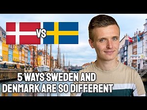 Comparison between Denmark and Sweden