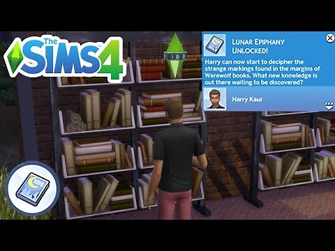 How To Get Lunar Epiphany (Unlock Werewolf Dormant Ability) - The Sims 4